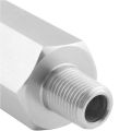 1/8'' BSPT & 1/8'' NPT & M10 Stainless Steel Oil Pressure Sensor Connector Joint to NPT Tee Adapter Turbo Accessories Adapter. 