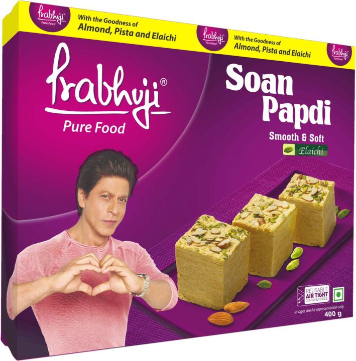 Prabhuji Soan Papdi Elaichi

450g
