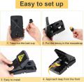 Rat Trap – Big Size Mouse Trap | High-Quality Plastic Mice Catcher | Reusable & Washable | Easy to Use, Super Effective | Ultra-Strong Spring Mechanism | Rat Killer for Home, Kitchen, Office, Warehouse | Safe & Non-Toxic Pest Control | Best for Household. 