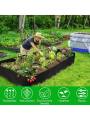 Reusable Large Capacity Planting Bed Sack Garden Raised Planting Bed Quadratic Recipient for Vegetable Gardening. 