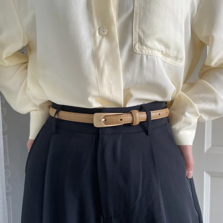 Women's%20Belt%20Minimalist%20Trendy%20Thin%20Belt%20High%20End%20Authentic%20Casual%20Versatile%20Needle%20Button%20Belt%20with%20Skirts%20Jeans%20Lady%20Belts%20New%20-%20Image%203