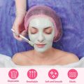 100PCS Disposable Non-Woven Bouffant Caps 21Inchs Hair Bath Shower Caps Elastic Dust Head Cover Nets for Women Beauty Salon Spa.