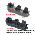 Car Switch Panel Window Control Panel 84820-06100 84820-52250 84820-06070 84820-12520 84820-52310 For Toyota Vios Corolla RAV4. 