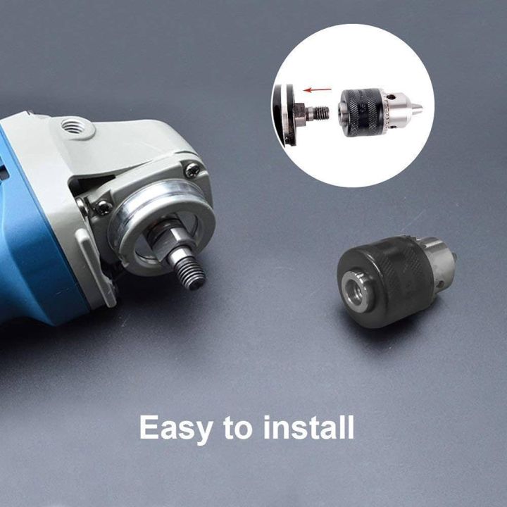 13%20MM%20Drill%20Chuck%20for%204%20Inch%20Angle%20Grinder%20with%20Converter%20Nut%20-%20Image%202