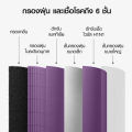 (With RFID) Xiaomi air filter for model 2s/2c/2H/3C/3H/pro purple anti-bacterial mi purifier filter (anti-bacterial). 