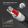 Mini Audio Cable 3.5mm Jack 90 Degree Right Angle Audio Input Adapter Auxiliary Cable Compatible with Car Audio Speakers.