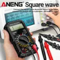 ANENG SZ308 Square Wave Digital Tester 1999 Counts HFE Triode Buzzer Multimeter AC/DC Voltage 10A Current Multimeters Meter Tool. 