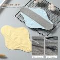 1/2/4pcs Reusable Leak Proof Sanitary Pads Menstrual Cloth Pads Washable Breathable Period Heavy Flow Night Use.