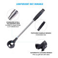Retractable Golf Ball Picker Stainless Steel High Quality Portable Tools Telescopic Automatic Locking Picker Golf Ball Tools. 