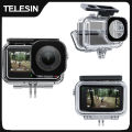 TELESIN 45M Waterproof Housing Case For  OSMO Action 3 4 5Pro Underwater Diving Case High Strength Protector Cover. 