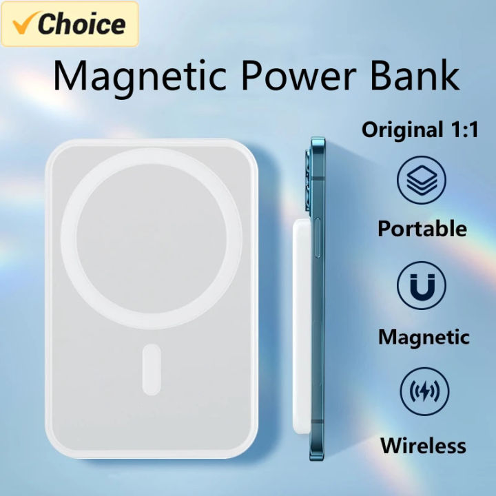 Wireless Power Bank External Portable Battery Pack For iPhone