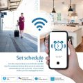 Tuya WIFI Smart Socket EU 16A/20A Wifi/Zigbee Smart Plug With Power Monitoring Smart HomeVoice Control Support  Home Alexa. 