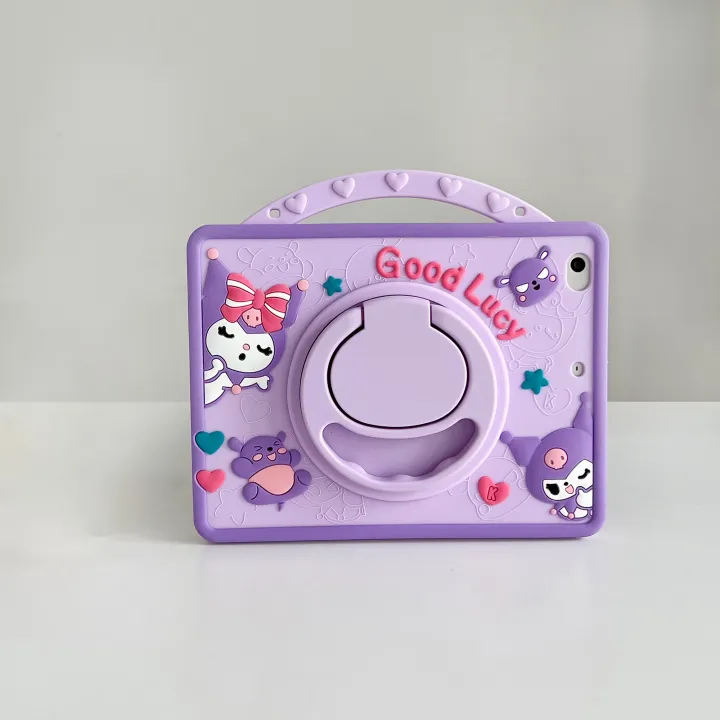 Sanrio%20Hello%20Kitty%20Silicone%20Tablet%20Case%20-%20Soft,%20Cute,%20and%20Durable%20Protective%20Cover%20iPad%2010.2%20Inch%207/8/9th%20Generation%20-%20Cartoon%20-%20Image%206
