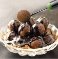 Double Stainless Steel Melo Fruit Spoons Kitchen Cut Watermelon Dig Ball Ice Cream. 