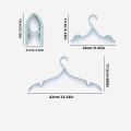 5pcs/10pcs Foldableable Portable Clothes Hanger Travel Portable Clothes Hanging Rack Multi-functional Storage Home Business Trip. 