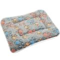 Flannel Thickened Dog Bed Mat Soft Pet Sleeping Mat for Dogs Cats Winter Warm Pet Blanket. 