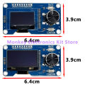 TFT 0.96-inch 1.3-inch 1.8-inch 2.4-inch OLED Module White/Blue Button EC11 Rotary Encoder IIC Interface LCD Screen. 