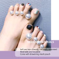 8Pcs Cute Soft Silicone Toe Separator for Nail Polish, Set of Toe Spacers for Feet Apply Nail Polish During Pedicure. 