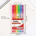 FOSKA Neon Gel Pen 6/12 Pcs/set. 