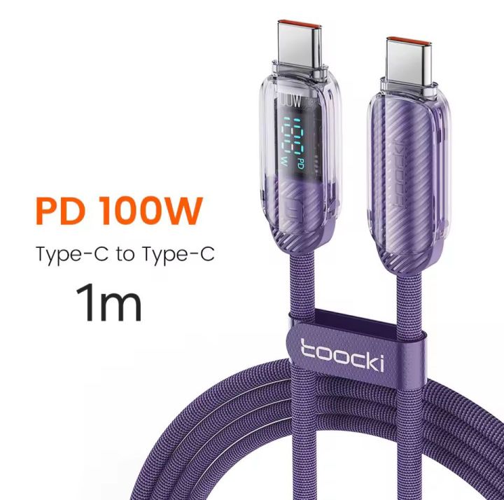 Toocki%20USB%20C%20to%20USB%20C%20Cable%20100W%205A%20PD%20Fast%20Charging%20Charger%20Cable%20Type%20C%20to%20Type%20C%20Display%20Cable%20for%20Macbook%20Samsung%20Huawei%20Xiaomi%20-%20Image%207