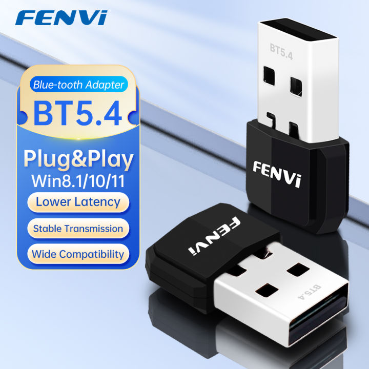 FENVI USB Bluetooth 5.4 Dongle Transmitter Receiver Bluetooth5.3 Adapter Wireless USB Adapter For Keyboard/Mouse/Headphone/Speak