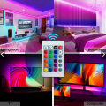 RGB LED Strip Lights 3535 Bluetooth APP IR Remote Control USB 1M 2M 3M 5M 10M 15M 20M 30M Festival Deco Backlight For Home. 