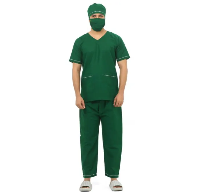 Doctors%20OT%20Dress/OT%20Dress/Male%20Female%20Doctors%20OT%20Dres%20With%20Full%20Set%20With%20Standard%20Cotton%20Febric%20For%20Medical%20Students%20&%20Nurse%20With%20Green,Sky%20and%20Navy%20Blue%20Colors%20-%20Image%209