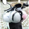 New Version Helmet Lock with Hanging Hook for Motorcycle Bike Scooter ATV Anti Theft and Waterproof Sturdy and Durable. 