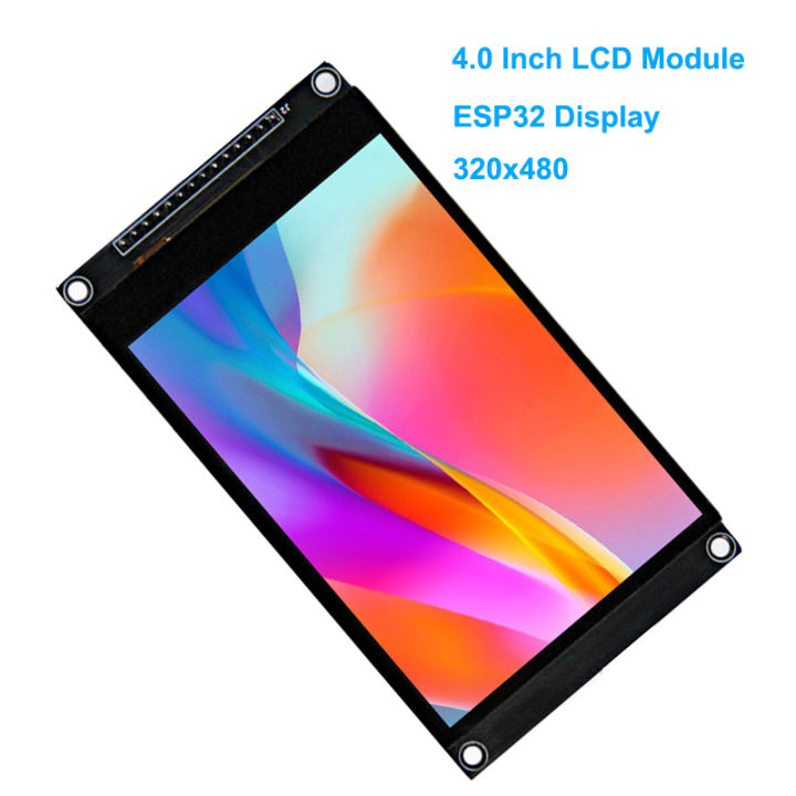 4.0 Inch 320X480 SPI TFT LCD Module ESP32 Display ST7796 TN Capacitive Touch LCD Screen for Arduino/Mega2560/C51/STM32//ESP32