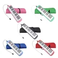 Melodica 32 Key Pianica Portable with Carrying Bag Short and Long Mouthpieces for Beginners Kids Gift. 