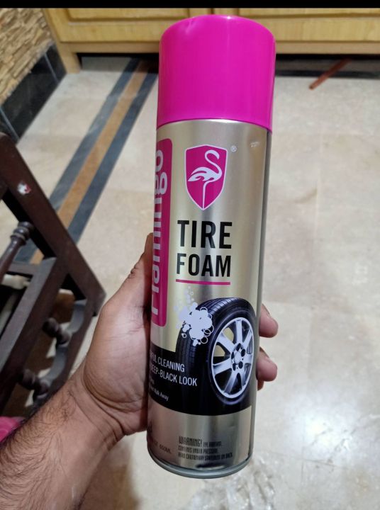 Flamingo Tire Foam 650ml Tire Polish