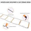 Dual-Purpose Soccer Training Jump Ladder Multifunctional Agility Ladder Speed Training Coordination Footwork Football Equipment.