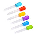 10Pcs 5ml Silicone Pipette School Lab Experiment Dropper Anti-choke Feeding Medicine straw Liquid Eye Ear Dropper 6pcs. 