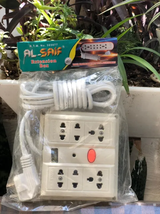 Copper%20Extension%20lead%204%20yard/%20Multi%20shoo/%20Three%20shoo%20-%20Image%203