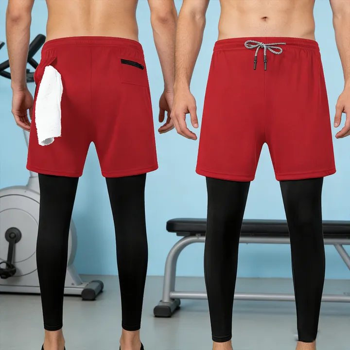 Men's%20Athletic%20Quick%20Dry%20Dual-Layer%20Compression%20Long%20Trousers%20Inner%20Compression%20Tights%20&%20Outer%20Sport%20Shorts%20Gym%20&%20Running%20Gear%20-%20Image%205