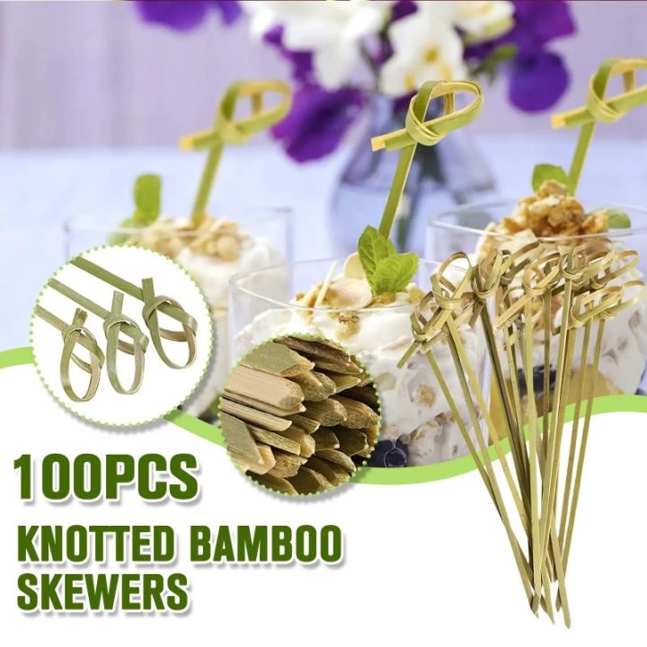 100pcs%20Disposable%20Bamboo%20Knot%20Skewers%20Cocktail%20Picks%20with%20Twisted%20Ends%20for%20Snacks%20Club%20Sandwiches%20%20Party%20Barbeque%20forks%20-%20Image%204