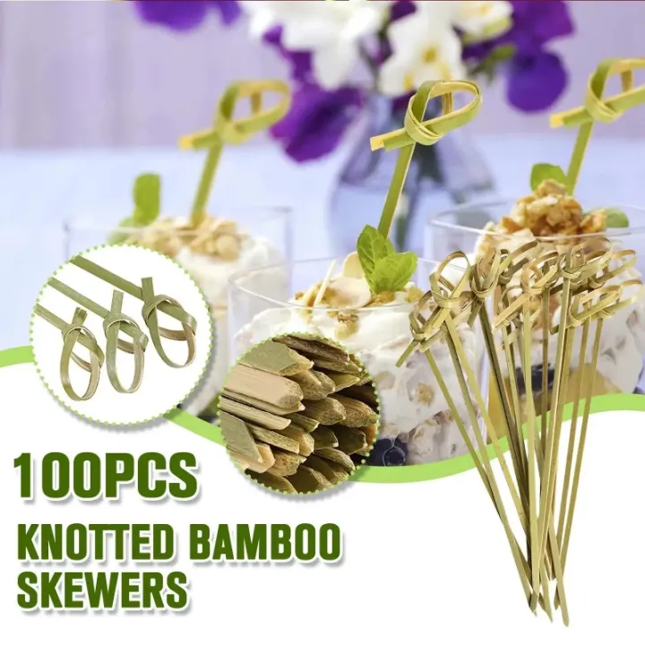 100pcs%20Disposable%20Bamboo%20Knot%20Skewers%20Cocktail%20Picks%20with%20Twisted%20Ends%20for%20Snacks%20Club%20Sandwiches%20%20Party%20Barbeque%20forks%20-%20Image%204