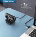 Eyonme W6 USB Webcam Full HD 1080P Webcams Camera Digital Web Cam With Mircophone For Pc Computer Laptop Auto Focus Webcam Camera. 