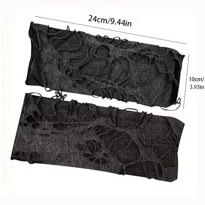 New%20Hot%20Sale%20Fashionable%20Simple%20Gothic%20Fingerless%20Gloves%20Unisex%20Tear%20Design%20Stretchy%20for%20Party%20Preparation%20and%20Durable%20-%20Image%206