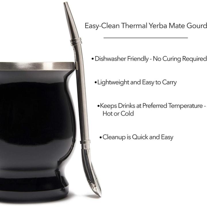 8oz%20Yerba%20Mate%20Gourd%20Set%20Yerba%20Mate%20Cup%20Bombilla%20Mate%20Straw%20and%20Cleaning%20Brush%20Stainless%20Steel%20Double-Wall%20Easy%20to%20Clean%20-%20Image%202