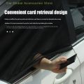 2pcs/set Car Sunshade Net, Window Privacy Net, Mosquito Net Car Sunshade Set with Buckle – UV Protection, Heat Reduction & Enhan. 