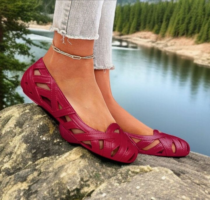 Stylish Breathable Rubber Summer Shoes for Women - Breathable Summer shoes For girls Perfect for indoor and outdoor