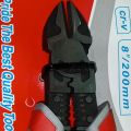 combination plier, cutter,nose multiple functions. 