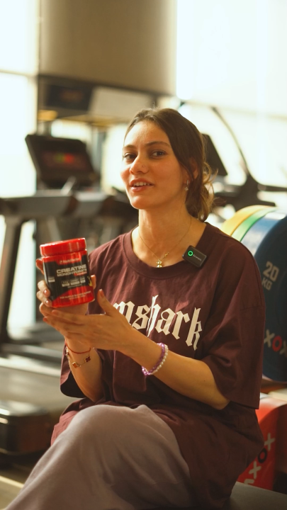 Nutrifactor Creatine Monohydrate Powder 3400mg For Muscle Strength & Power Booster | Creatine Supplement for Workout Endurance, Energy & Recovery | 200 g