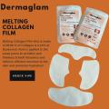 Dermaglam Melting Collagen Masks Infused with Collagen And Hyaluronic Acid. 