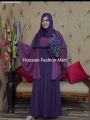 Angel Bourka for women outerwear and Fashionable women Bourka Dubai cherry bourka premium quality With Hijab- Innovative.