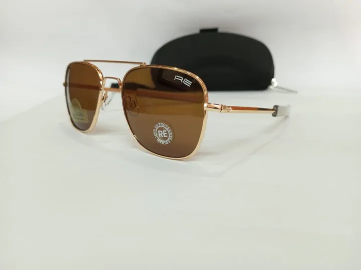 Sunglasses AIR FORCE Scratchless Glass UV Protection + HardCase Standard Size