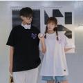 Lhsunday new fashion T shirt short sleeve everyday looks T-shirt👀✨The screen is very cute. pastel color is not bored.🌈. 