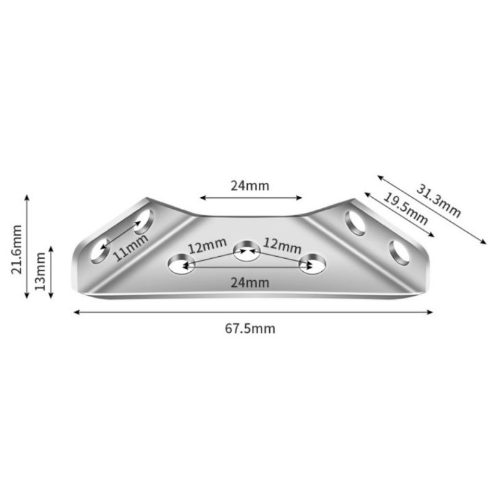 100Pc-12Pc%20Stainless%20Steel%20Angle%20Bracket%20Universal%20Furniture%20Right%20Angle%20Fixed%20Bracket%20Cabinet%20Trapezoidal%20Layer%20Board%20Connector%20-%20Image%207