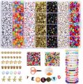 2600pcs Beads for Bracelet Making Kit Friendship Bracelet Making Kit, Jewelry Making Kit Name Personalized Bracelets. 